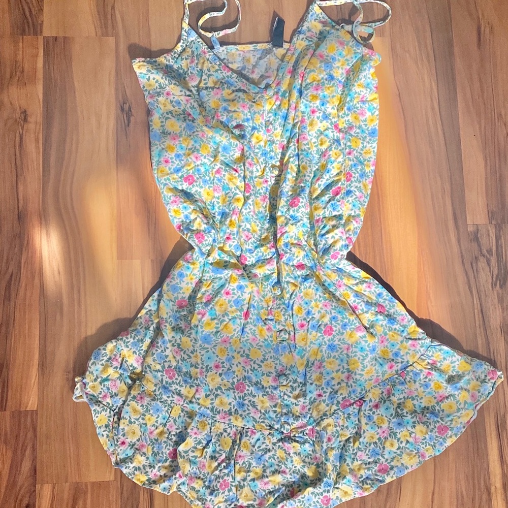 floral sun dress